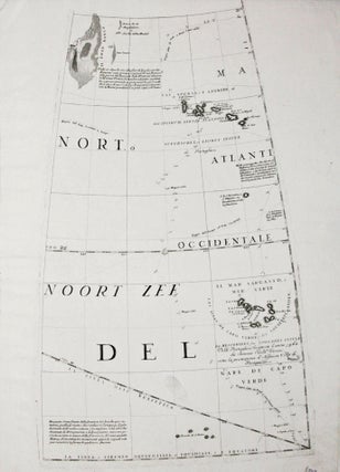 Item #101110 Untitled Globe Gore. V. Azores/ Cape Verde Islands/ Portugal/ Grand Banks. CORONELLI