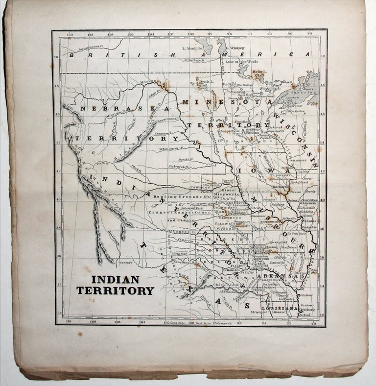 Item #10137 The Cerographic Missionary Atlas… [Imprint inside front cover:] Entered according to Act of Congress, in the year 1848, By Se. E. Morse & Co.,…. SIDNEY E. MORSE, CO.