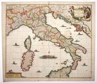 Item #10203 Novissima et Accuratissima totius Italiae Corsicae et Sardiniae . . F. DE. WIT