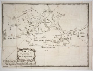 Item #10520 Carte des Decouvertes des Russes dans la Mer Orientale…. J. B. Bering Strait/...
