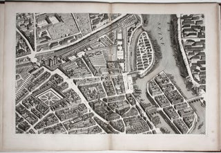 Plan de Paris Commence l’Annee 1734.... Leve et Desine par Louis Bretez Grave par Claude. M./ BRETEZ TURGOT, L.