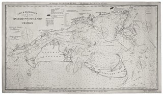 Item #10975 Geo. W. Eldridge’s Chart C Vineyard Sound Lt-Ship to Chatham. George W. ELDRIDGE