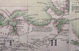 A New Chart of the World On Mercator's Projection With The Track Of The Most Celebrated & Recent Navigators...