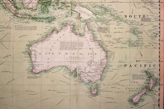 A New Chart of the World On Mercator's Projection With The Track Of The Most Celebrated & Recent Navigators...
