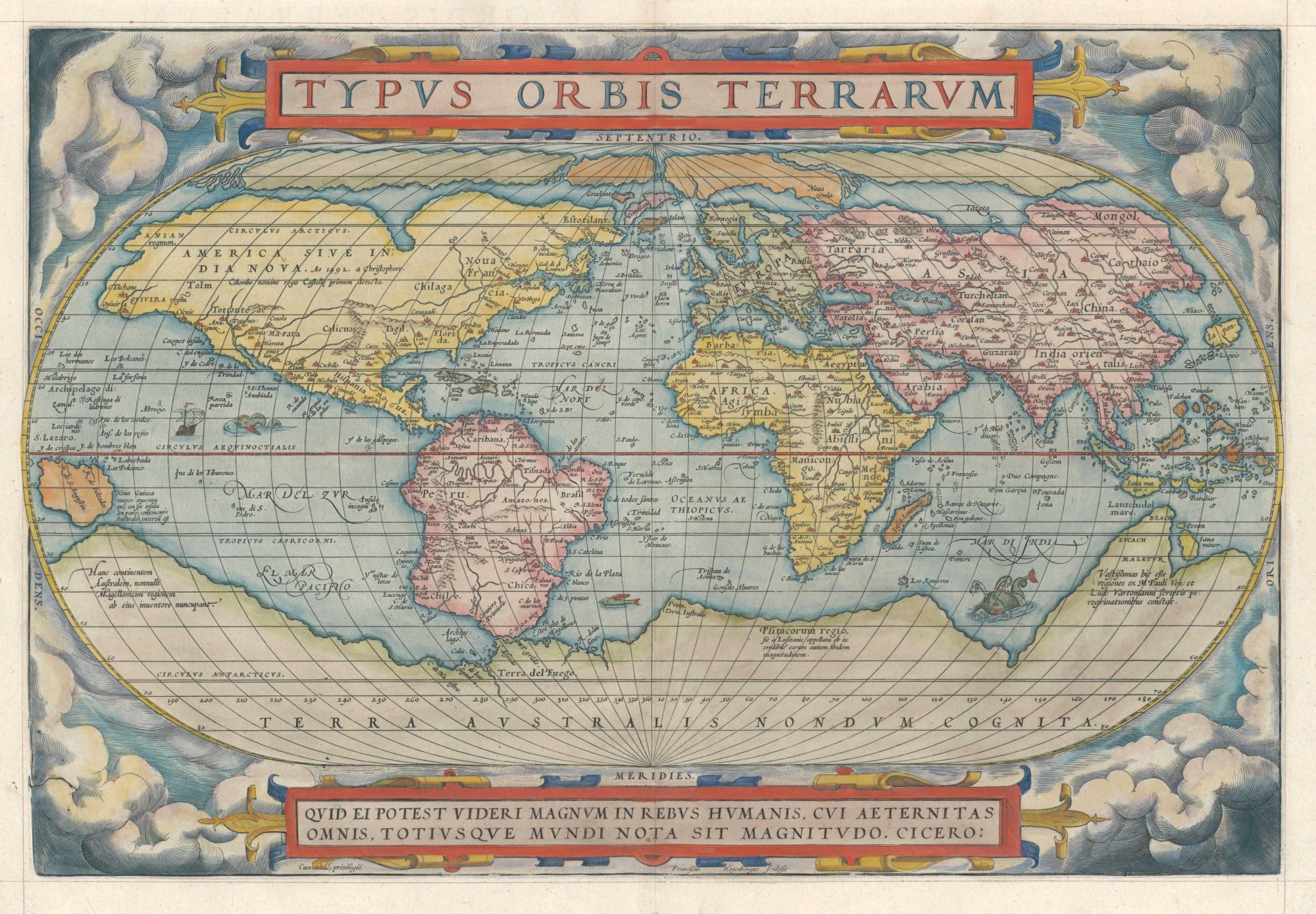 Ortelius Map Software Abraham ORTELIUS