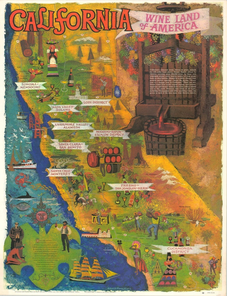 Amado/ CALIFORNIA WINE ADVISORY BOARD GONZALEZ