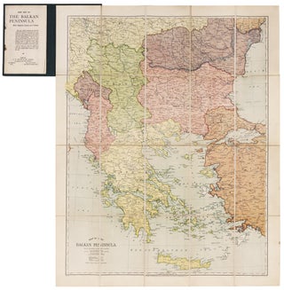 Item #163 Map Of The Balkan Peninsula…. G. W. BACON, William CO. LTD./ STANFORD