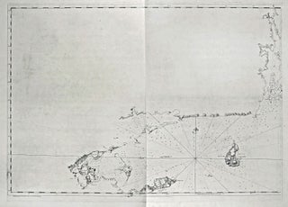 Item #219 Untitled Nautical Chart of Eastern Long Island, Block Island & Parts of the Connecticut...