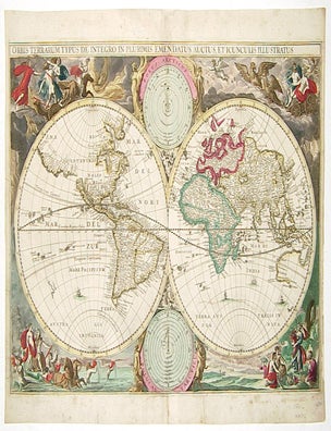 Orbis Terrarum Typus de Integro In Plurimis Emendatus, Auctus, Et ...