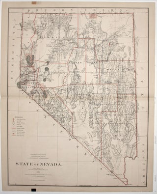 Item #7501 State of Nevada. Published by the Department of the Interior, General Land Office. J....