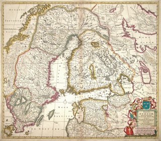 Item #8206 Regni Sueciae Tabula Generalis. F. Sweden/ Norway/ Finland. DE WIT