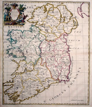 Item #9188 A New Map of Ireland…. J. SENEX