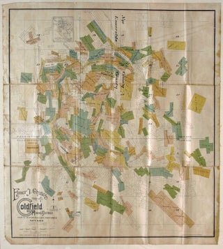 Item #9995 Elmer J. Chute’s Map of the Goldfield Mining District Nye and Esmeralda Counties,...